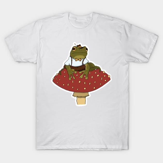 Dapper Frog T-Shirt by Lucca's Factory